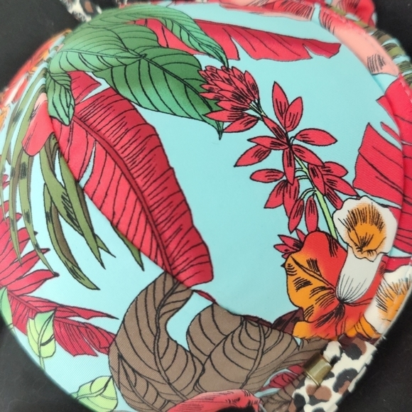 Blue floral bikini top - Picture 8 of 8